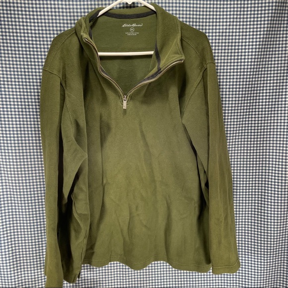 Eddie Bauer Quarter Zip Sweatshirt Men’s Size XXL